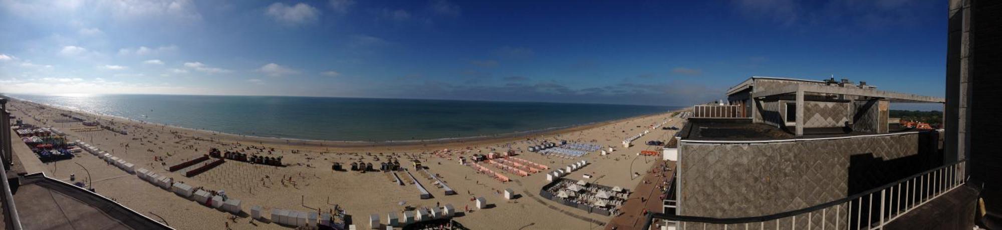 Zeedijk44 - Frontal Sea View Penthouse Apartment De Panne Exterior photo